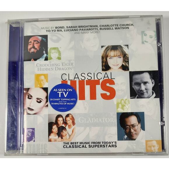 Classical Hits The Best Music from Today's Classical Superstars CD - Picture 1 of 4